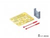 E.T. Model P35-321 Width Indicator for WWII German Sd.kfz.250/Sd.kfz.251 ( 3D Print ) 1/35